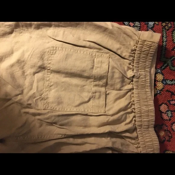 J. Crew tie waist seaside pants size L NWT - Picture 5 of 7